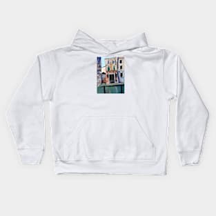 Venice illustration Kids Hoodie